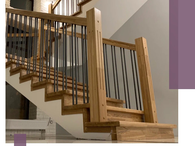 Реставрация деревянных и металлических лестниц в Владивостоке