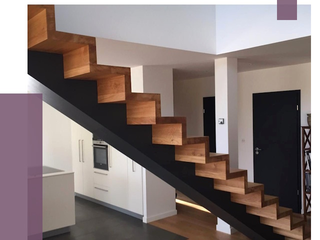 Изготовление деревянных лестниц в Владивостоке от 86411 руб. | ПРОЛЁТ-Влд