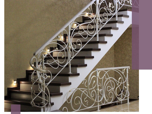 Кованые лестницы под ключ в Владивостоке — изготовление и монтаж