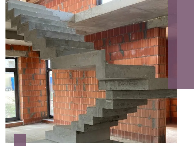 Изготовление бетонных лестниц под ключ в Владивостоке