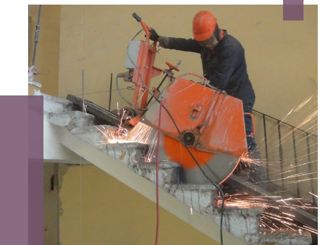 Демонтаж бетонных лестниц в Владивостоке от 4575 руб. за м2 | ПРОЛЁТ-Влд