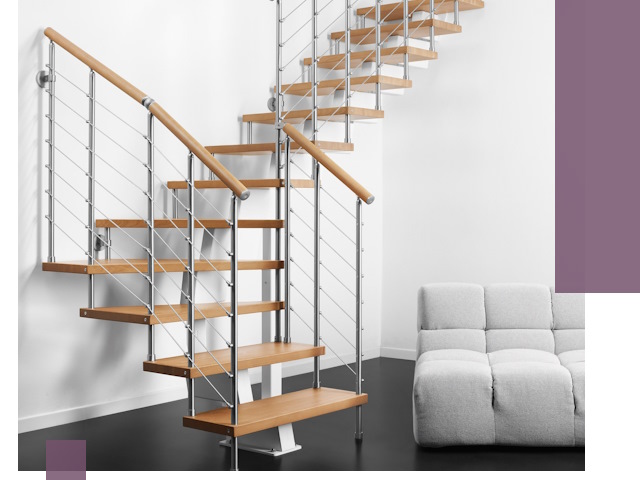 Модульные лестницы под ключ в Владивостоке — монтаж и изготовление