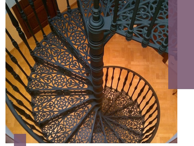 Винтовые лестницы под ключ в Владивостоке: производство и монтаж