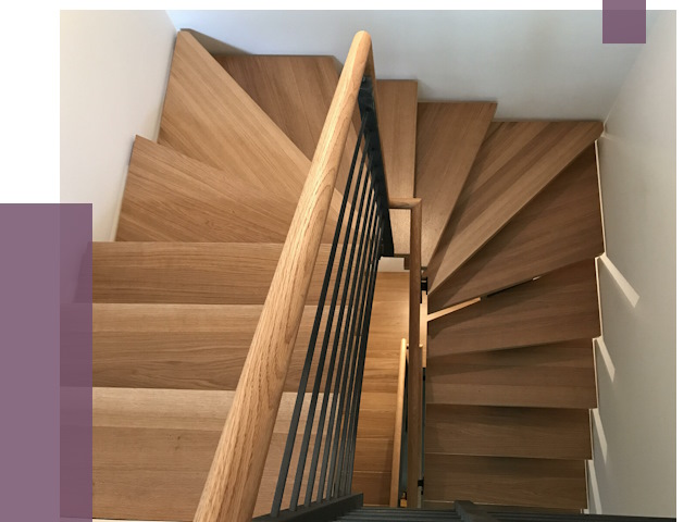 П-образные лестницы в Владивостоке под ключ от 48289 руб. | ПРОЛЁТ-Влд