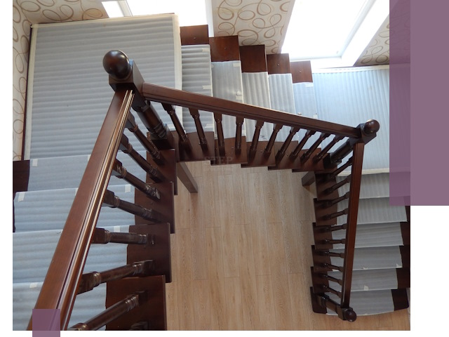 П-образные лестницы под ключ в Владивостоке — изготовление и монтаж