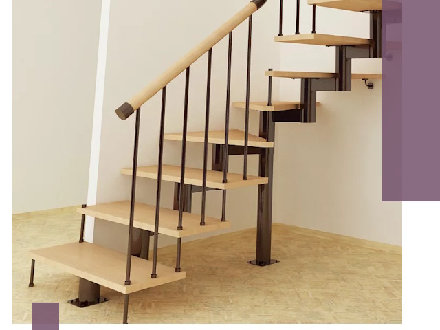 Монтаж лестниц на больцах в Владивостоке — быстро и надежно