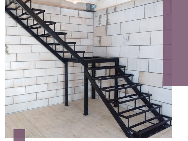 Лестницы на металлокаркасе под ключ в Владивостоке — изготовление и монтаж