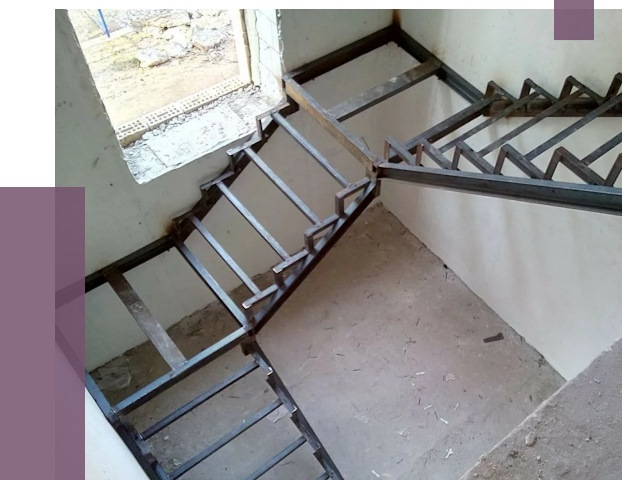 Монтаж лестниц на металлокаркасе в Владивостоке от 12708 руб. — ПРОЛЁТ-Влд