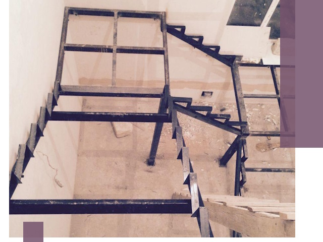 Монтаж лестниц на металлокаркасе в Владивостоке быстро и качественно