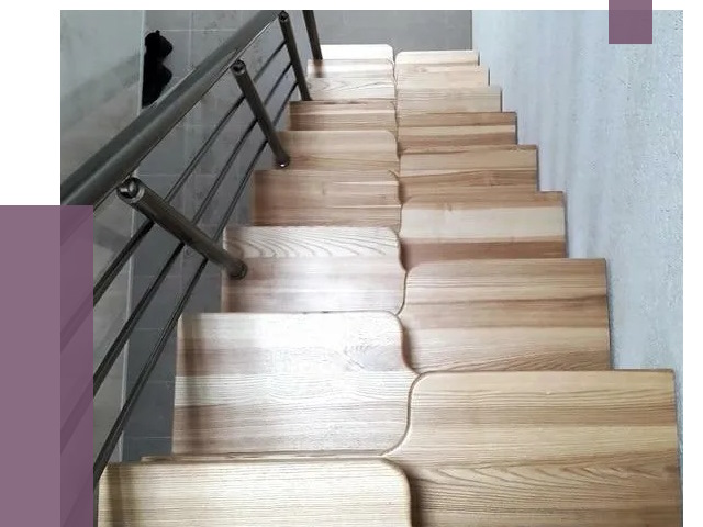 Лестницы гусиный шаг в Владивостоке от 12962 руб. под ключ | ПРОЛЁТ-Влд