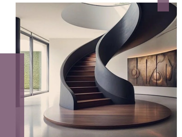 Элитные лестницы под заказ в Владивостоке от 188071 руб. — ПРОЛЁТ-Влд