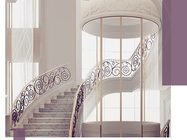 Элитные лестницы на заказ высокого класса в Владивостоке