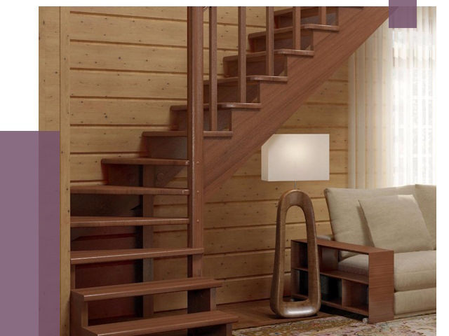 Лестницы эконом класса в Владивостоке от 18146 руб. бюджетные решения