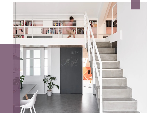 Лестницы для двухуровневой квартиры в Владивостоке от 175364 руб. | ПРОЛЁТ-Влд