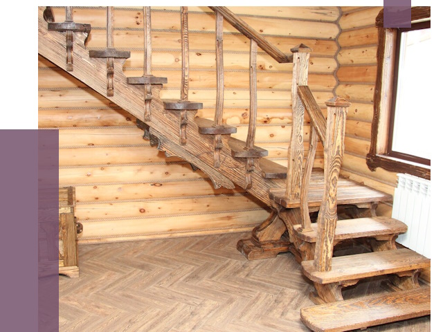 Лестницы в баню в Владивостоке от 19010 руб. — изготовление | ПРОЛЁТ-Влд