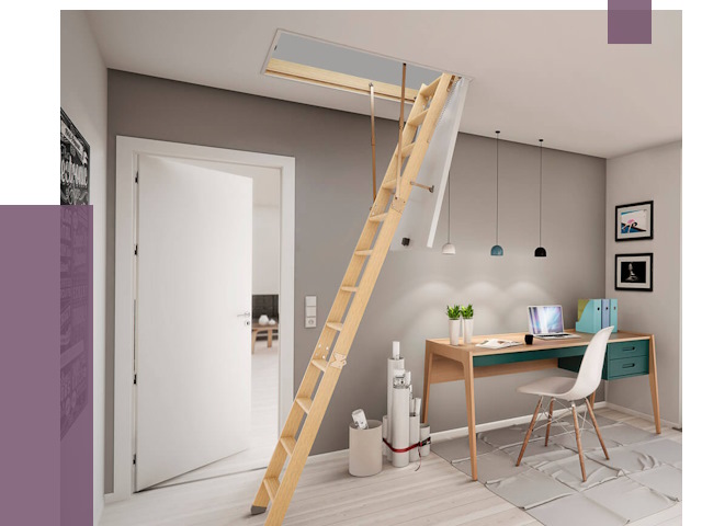 Чердачные лестницы в Владивостоке — от 14487 руб. | ПРОЛЁТ-Влд