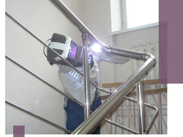 Монтаж перил и ограждений качественно в Владивостоке