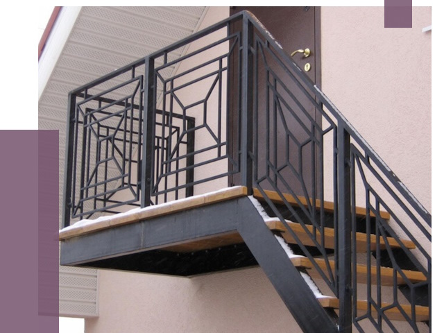 Металлические перила в Владивостоке от 4270 руб.  | ПРОЛЁТ-Влд