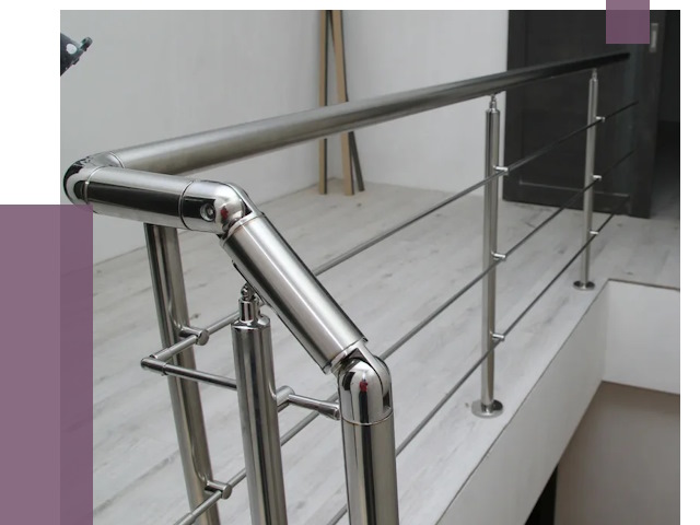 Перила из нержавеющей стали в Владивостоке от 8946 руб. под ключ | ПРОЛЁТ-Влд