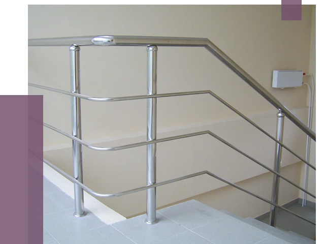 Алюминиевые перила в Владивостоке от 6303 руб. под ключ | ПРОЛЁТ-Влд