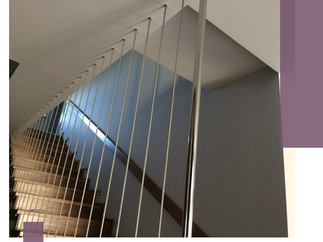 Тросовые перила под ключ в Владивостоке — производство и монтаж