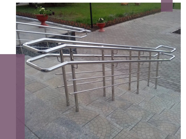 Перила для инвалидов в Владивостоке от 7543 руб. под ключ | ПРОЛЁТ-Влд