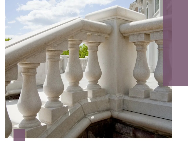 Балюстрады из металла и камня под ключ в Владивостоке