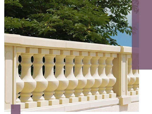 Установка балюстрады в Владивостоке: изготовление и монтаж под ключ