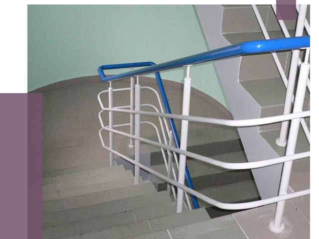 Перила в подъезде в Владивостоке — установка и замена от 7370 руб. | ПРОЛЁТ-Влд