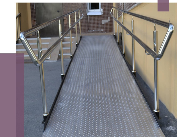 Пандусы в Владивостоке от 12199 руб. — установка для инвалидов | ПРОЛЁТ-Влд