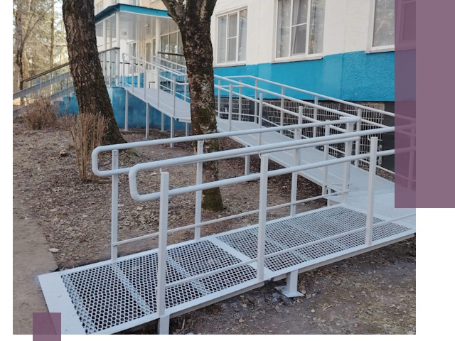 Пандусы под ключ в Владивостоке: изготовление, монтаж и демонтаж