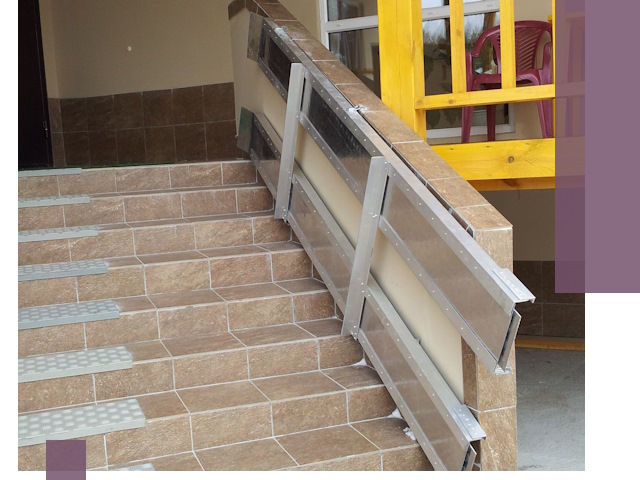 Откидные пандусы под ключ в Владивостоке — монтаж и демонтаж