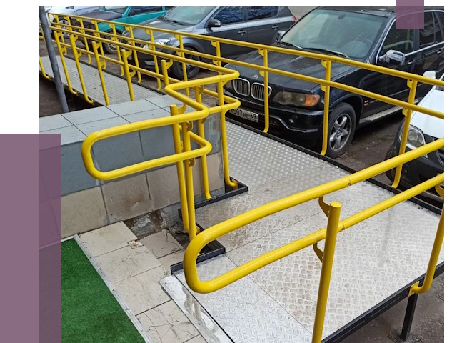 Стационарные пандусы в Владивостоке от 12199 руб. | ПРОЛЁТ-Влд