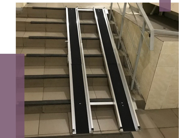 Установка пандуса в подъезд в Владивостоке от 7929 руб. под ключ | ПРОЛЁТ-Влд