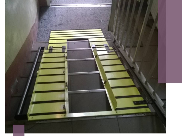 Профессиональный монтаж пандуса в подъезд в Владивостоке