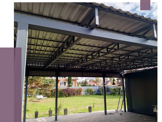 Монтаж навесов в Владивостоке от 7320 руб. — установка навеса | ПРОЛЁТ-Влд