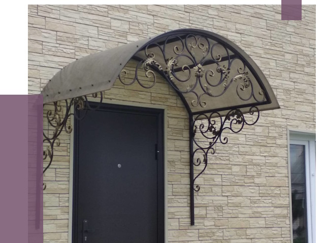 Ремонт козырьков в Владивостоке от 7370 руб.  | ПРОЛЁТ-Влд