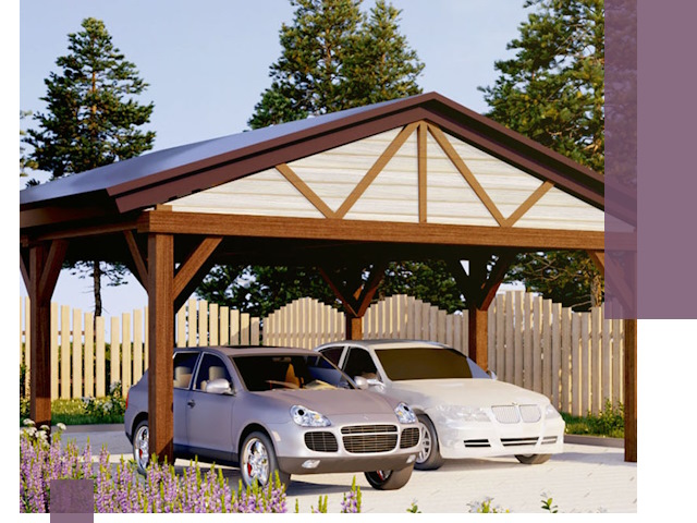 Навесы для автомобиля в Владивостоке — изготовление и монтаж