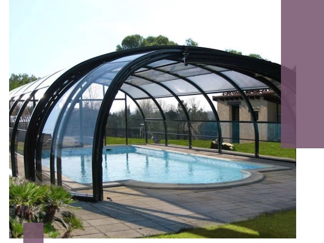 Навесы для бассейна в Владивостоке: изготовление и монтаж под ключ