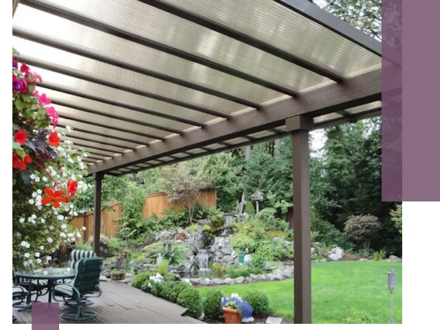 Навесы из поликарбоната под ключ в Владивостоке быстро и надёжно