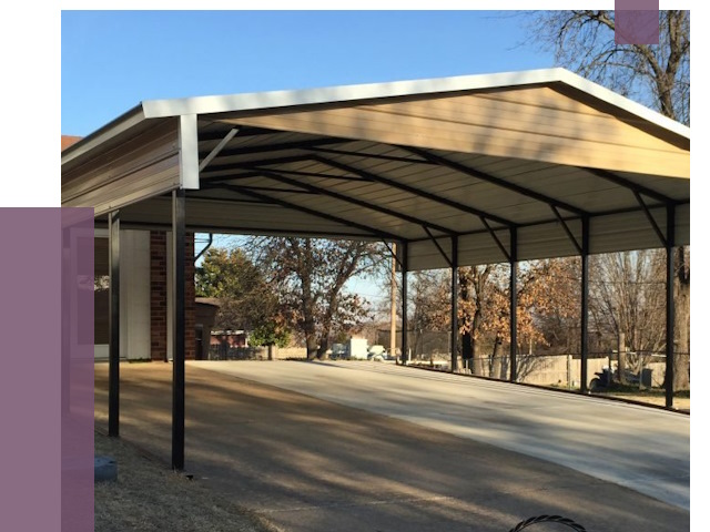 Двускатные навесы в Владивостоке от 7980 руб.  | ПРОЛЁТ-Влд