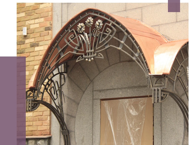 Арочные козырьки в Владивостоке от 14487 руб. 