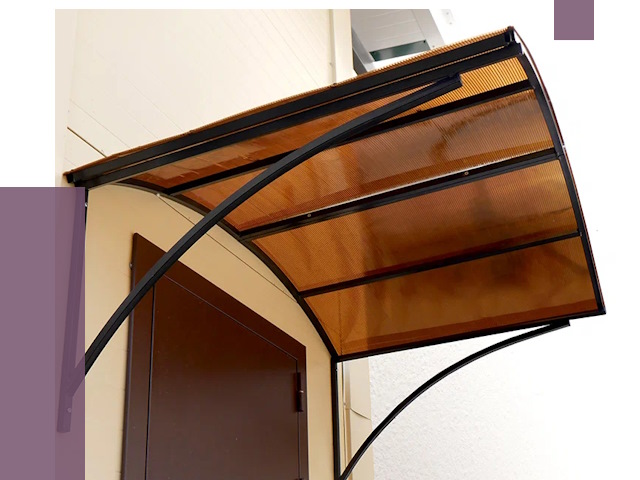 Недорогие козырьки в Владивостоке от 7543 руб.  | ПРОЛЁТ-Влд