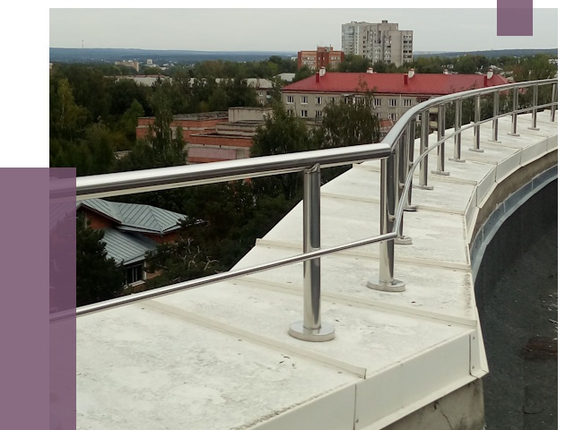 Парапеты и ограждения кровли в Владивостоке от 4931 руб.
