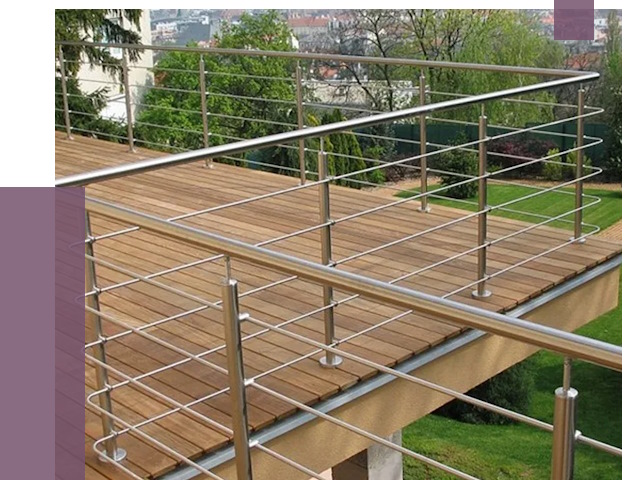 Алюминиевые парапеты в Владивостоке под ключ от 7726 руб. 