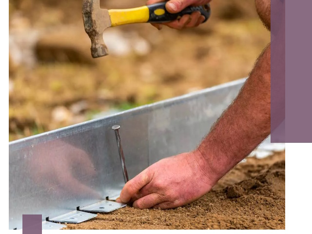 Монтаж металлических бордюров в Владивостоке быстро и качественно