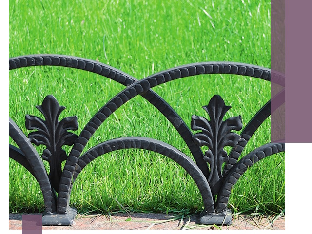 Декоративные металлические бордюры под ключ в Владивостоке