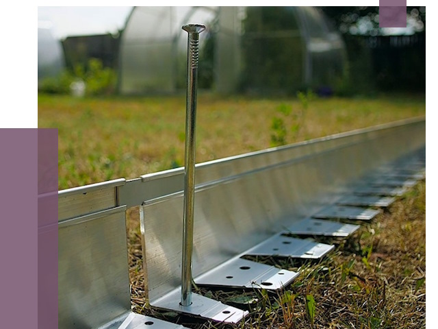 Металлические бордюры для газона в Владивостоке от 4270 руб. | ПРОЛЁТ-Влд