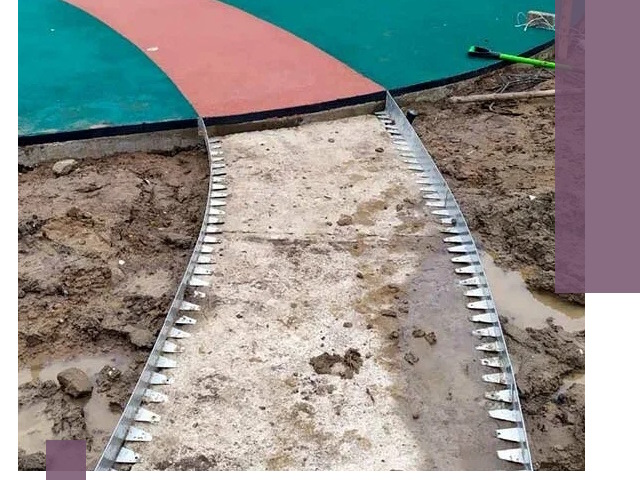 Металлические бордюры для дорожек в Владивостоке — монтаж и изготовление