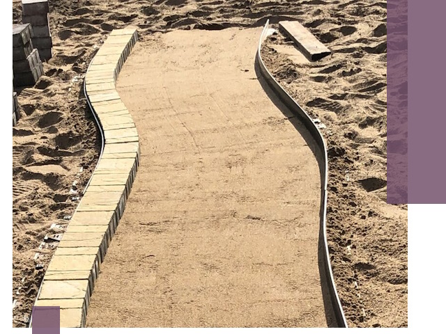 Металлические бордюры для тротуаров в Владивостоке — прочные и долговечные